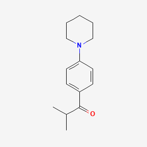 2-Methyl-1-(4-piperidinophenyl)-propan-1-one