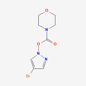 Morpholine-4-carboxylic Acid 4-bromo-pyrazol-1-yl Ester