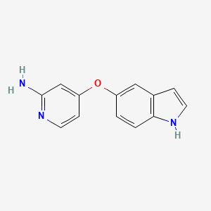 4-(1H-5-indolyloxy)-2-pyridinamine