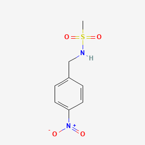 molecular formula C8H10N2O4S B8417472 N-(4-nitrobenzyl)methanesulfonamide 