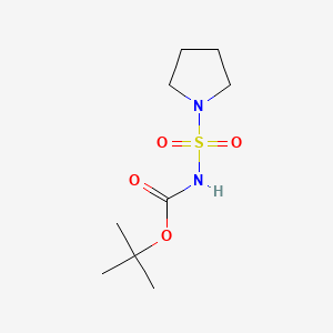 Tert-butyl pyrrolidin-1-ylsulfonylcarbamate