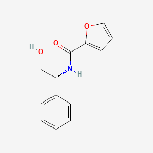 molecular formula C13H13NO3 B8417590 (R)-N-(2-Hydroxy-1-phenylethyl)-2-furamide 