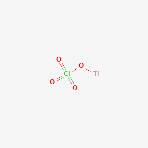 molecular formula ClO4Tl B084177 Thallium perchlorate CAS No. 13453-40-2