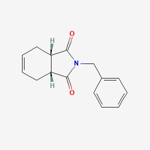 molecular formula C15H15NO2 B8417831 N-Benzyl-cis-1,2,3,6-tetrahydrophthalimide 