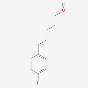 molecular formula C11H15FO B8417868 5-(4-Fluorophenyl)pentan-1-ol 