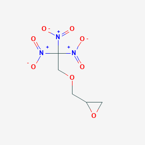 molecular formula C5H7N3O8 B8418095 Glycidyl trinitroethyl ether 