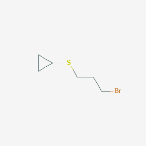 (3-Bromopropyl)(cyclopropyl)sulfane