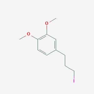 molecular formula C11H15IO2 B8418274 3-(3,4-Dimethoxyphenyl)-propyl iodide 