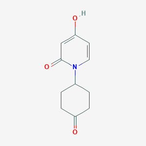 4-hydroxy-1-(4-oxo-cyclohexyl)-1H-pyridin-2-one
