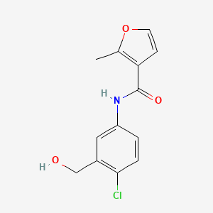 N-(4-chloro-3-hydroxymethylphenyl)-2-methyl-3-furancarboxamide