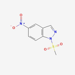 1-(methylsulfonyl)-5-nitro-1H-indazole