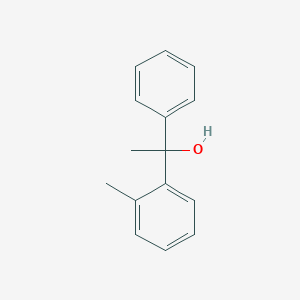 molecular formula C15H16O B8418616 alpha,2-Dimethylbenzhydryl alcohol 