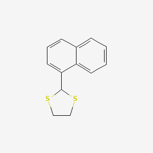 1,3-Dithiolane, 2-(1-naphthalenyl)-