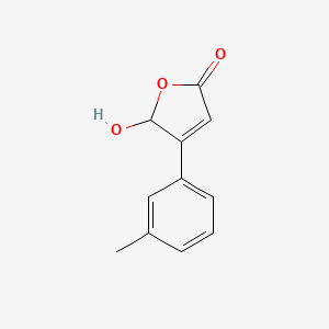 5-Hydroxy-4-(m-tolyl)-2(5h)-furanone