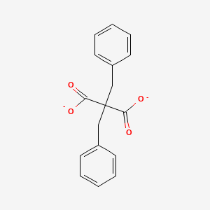 2,2-Dibenzylpropanedioate