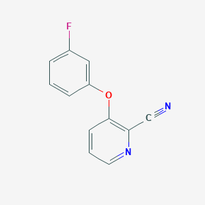 2-Cyano-3-(3-fluorophenoxy)pyridine