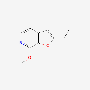 2-Ethyl-7-methoxyfuro[2,3-c]pyridine