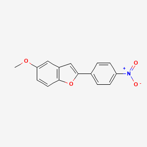 5-Methoxy-2-(4'-nitrophenyl)benzofuran