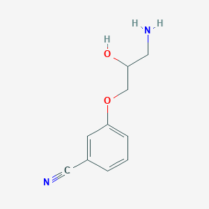 1-(3-Cyanophenoxy)-2-hydroxy-3-amino propane