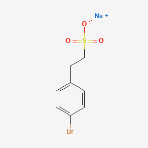 molecular formula C8H8BrNaO3S B8419227 Sodium 2-(4-bromo-phenyl)-ethanesulfonate 