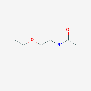 molecular formula C7H15NO2 B8419241 N-alpha-ethoxyethyl-N-methylacetamide 