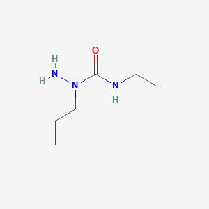molecular formula C6H15N3O B8419300 4-Ethyl-2-propyl semicarbazide 