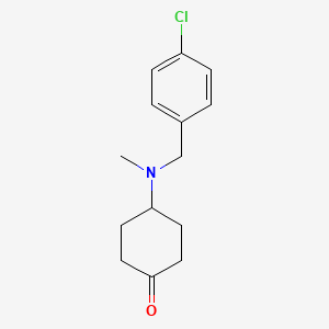 4-[N-(4-Chloro-benzyl)-methylamino]-cyclohexanone