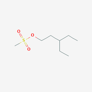 3-Ethylpentyl methanesulfonate