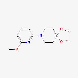 8-(6-Methoxypyridin-2-yl)-1,4-dioxa-8-azaspiro[4.5]decane
