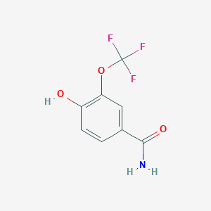 4-Hydroxy-3-(trifluoromethoxy)benzamide