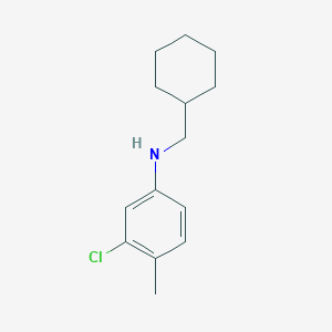 3-chloro-N-cyclohexylmethyl-4-methylaniline