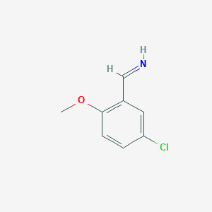 5-Chloro-2-methoxy-benzylideneamine