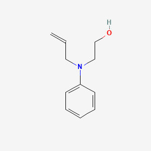 molecular formula C11H15NO B8419934 N-allyl-N-(2-hydroxyethyl)benzenamine 