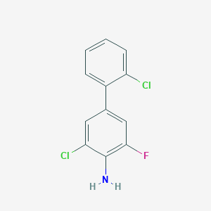 2',3-Dichloro-5-fluorobiphenyl-4-amine