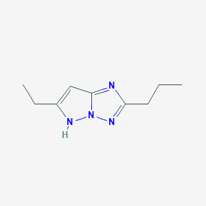 6-ethyl-2-propyl-1H-pyrazolo[1,5-b][1,2,4]triazole