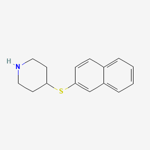 4-(2-Naphthylthio)piperidine