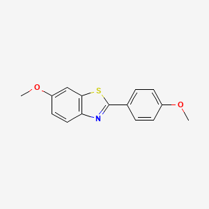 2-(p-Methoxyphenyl)-6-methoxybenzothiazole