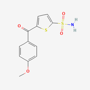 5-(4-Methoxybenzoyl)thiophene-2-sulfonamide