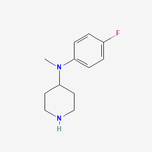 N-(4-fluorophenyl)-N-methylpiperidin-4-amine