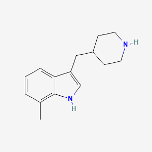 4-[(7-Methyl-3-indolyl)-methyl]-piperidine