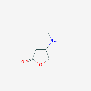 molecular formula C6H9NO2 B8420296 4-(Dimethylamino)-2(5H)-furanone CAS No. 119648-03-2