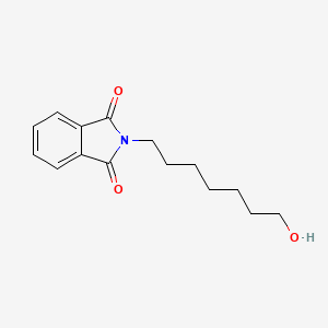 molecular formula C15H19NO3 B8420598 7-Phthalimido-1-heptanol 