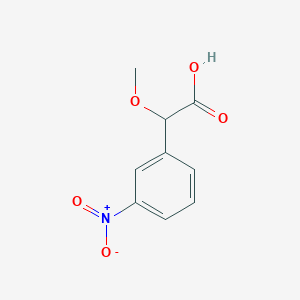 (RS)-methoxy-(3-nitro-phenyl)-acetic acid