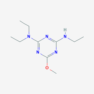 1,3,5-Triazine-2,4-diamine, N,N,N'-triethyl-6-methoxy-