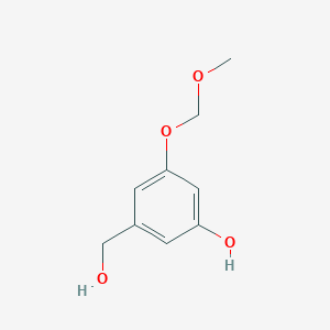 3-(Hydroxymethyl)-5-(methoxymethoxy)phenol