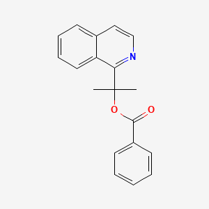 1-(1-Benzoyloxy-1-methylethyl)-isoquinoline