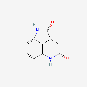 (+/-)-2a,5-Dihydropyrrolo[4,3,2-de]quinoline-2,4(1H,3H)-dione