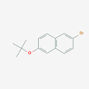6-Bromo-2-t-butyloxynaphthalene