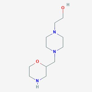 2-[4-(2-Hydroxyethyl)-1-piperazinyl]methylmorpholine