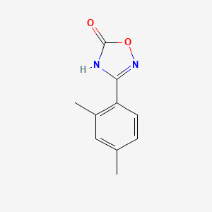 molecular formula C10H10N2O2 B8421283 3-(2,4-Dimethylphenyl)1,2,4-oxadiazolin-5-one 
